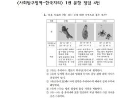 2024학년도 대학수능, “독도” 문제 3년 연속 등장 기사 이미지