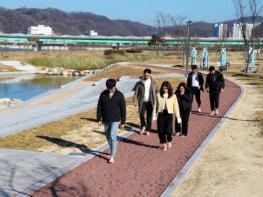 안동시, 걷기 좋은 길 ‘맨발로’ 조성 기사 이미지