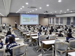 안동경찰서, 외국인 유학생 대상 교통안전교육 실시 기사 이미지