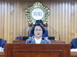 영주시의회 김정숙 의원, 여성 청소년 생리용품 ‘보편 지원’ 촉구 기사 이미지