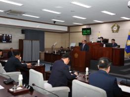 강영석 상주시장, 2026년도 예산안 제출에 즈음한 시정연설 기사 이미지