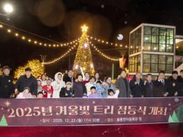 동해바다 지키는 울릉군, 2025년 겨울빛 트리 불 밝힌 사연이 뭉클해 진다 기사 이미지