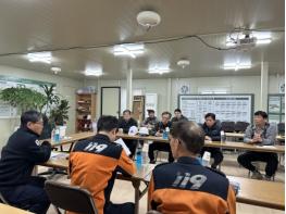 안동소방서, 봄철 공사장 화재 막는다... 현장 안전지도 강화 기사 이미지