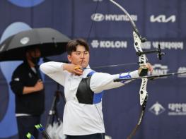 예천군청 김제덕 선수, 2026 현대양궁월드컵 4차 대회 단체전 금메달·개인전 동메달 쾌거 기사 이미지