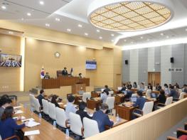 제288회 예천군의회 임시회 개회 기사 이미지