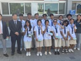 캄보디아 샬롬국제학교 학생들, 안동 경안고등학교 방문 기사 이미지